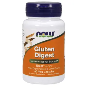 Produkt Now® Foods NOW Gluten Digest, lepek trávící enzymy, 60 rostlinných kapslí