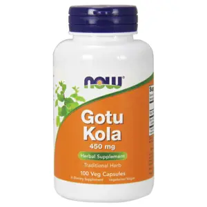 Produkt Now® Foods NOW Gotu Kola, 450 mg, 100 rostlinných kapslí