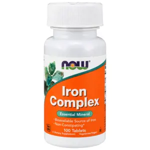 Now® Foods NOW Iron Complex (železo), 100 tablet