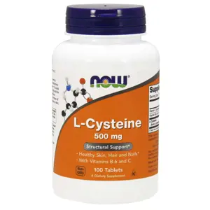 Produkt Now® Foods NOW L-Cysteine, 500 mg, 100 tablet