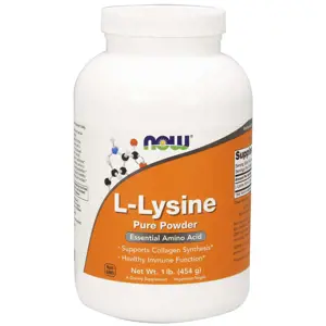 Produkt Now® Foods Now L-Lysine (L-lysin) prášek, 454g