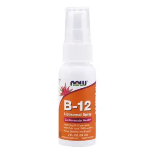 Now® Foods NOW Liposomal Vitamin B12, 59 ml sprej (Lipozomální vitamín B12)