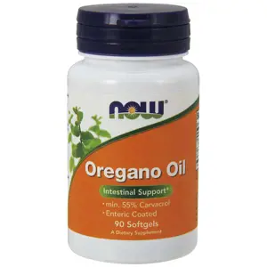 Now® Foods NOW Oregano Oil (oreganový olej), 90 enterosolventních softgel kapslí