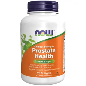 Now® Foods NOW Prostate Health Clinical Strength (zdraví prostaty), 90 softgelových kapslí