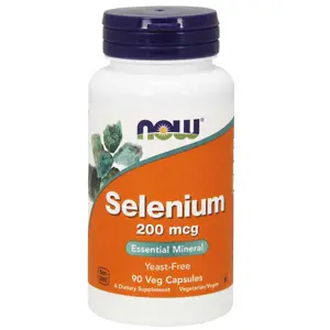 Produkt Now® Foods NOW Selenium, 200 µg, 90 rostlinných kapslí