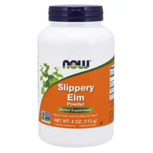 Now® Foods NOW Slippery Elm (Jilm plavý), čistý prášek, 113 g