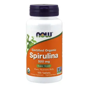 Produkt Now® Foods NOW Spirulina Organic, 500 mg, 100 tablet