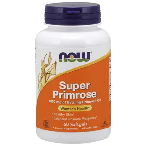 Produkt Now® Foods NOW Super Primrose 1300 mg, Pupalka dvouletá, 60 softgelových kapslí