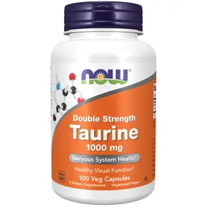 Produkt Now® Foods NOW Taurine (Taurin) 1000 mg, 100 rostlinných kapslí