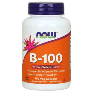 Now® Foods NOW Vitamin B-100 Complex, 100 rostlinných kapslí