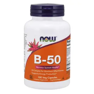 Produkt Now® Foods NOW Vitamin B-50 Complex, 100 rostlinných kapslí