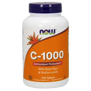 Produkt Now® Foods NOW Vitamin C-1000 s bioflavonoidy a šípkem, 250 tablet