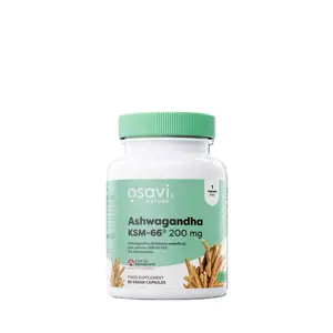 Produkt Osavi Ashwagandha KSM-66®, 200 mg, 60 vegan kapslí