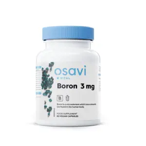 Produkt Osavi Boron, 3 mg, 60 rostlinných kapslí