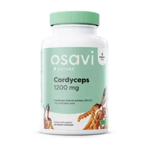 Osavi Cordyceps, 1200 mg, 60 rostlinných kapslí