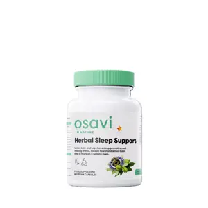 Produkt Osavi Herbal Sleep Support, bylinná podpora spánku, 60 vegan kapslí