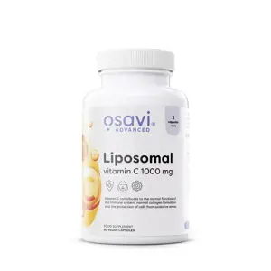 Produkt Osavi Liposomal Vitamin C, lipozomální vitamín C, 1000 mg, 60 rostlinných kapslí