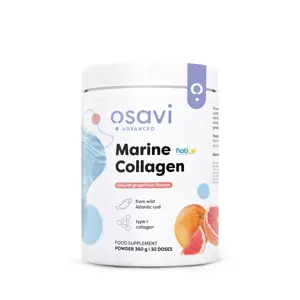 Osavi Marine Collagen Wild Cod Grapefruit, Mořský kolagen z divoké tresky, grep, 360 g