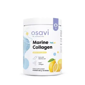 Osavi Marine Collagen Wild Cod Lemon, Mořský kolagen z divoké tresky, citrón, 360 g