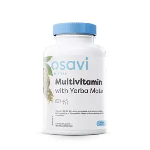 Osavi Multivitamin with Yerba Mate, Multivitamín s Yerba Mate, 180 rostlinných kapslí