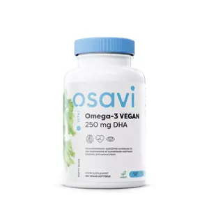 Produkt Osavi Omega-3 VEGAN, 250 mg DHA, 120 rostlinných kapslí