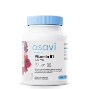 Produkt Osavi Vitamin B1, 100 mg, 60 rostlinných kapslí