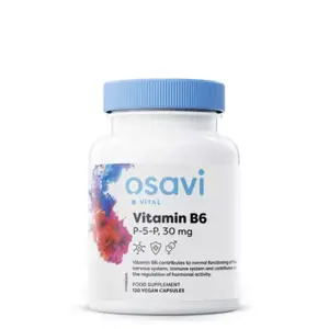 Produkt Osavi Vitamin B6 (P-5-P), 30 mg, 60 rostlinných kapslí