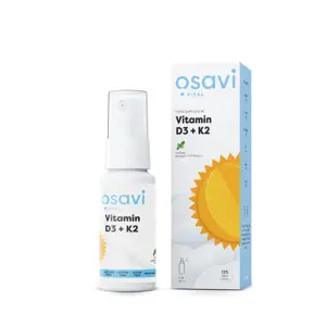 Produkt Osavi - Vitamin D3+K2 ústní sprej, máta peprná, 25 ml