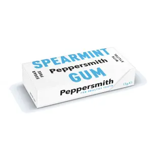 Produkt PEPPERSMITH žvýkačky - máta kadeřavá, 15 g