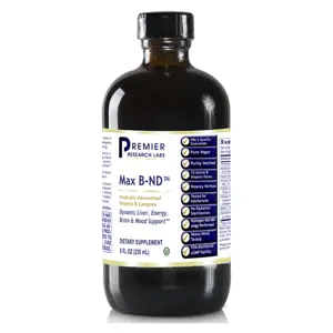 PRL Max B-ND, Probioticky fermentovaný vitamín B komplex, 235 ml, 94 dávek