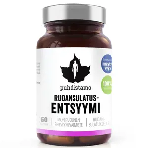 Produkt Puhdistamo - Digestive Enzymes 60 kapslí (Trávicí enzymy - Ruoansulatus Enstsyymi)