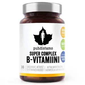 Produkt Puhdistamo - Super Vitamin B Complex 30 kapslí