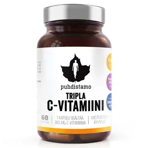 Produkt Puhdistamo - Triple Vitamin C 60 kapslí