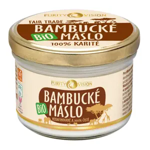 Purity Vision - Bambucké máslo BIO, 200 ml