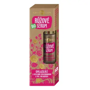 Purity Vision - Růžové omlazující hyaluronové sérum BIO, 50 ml