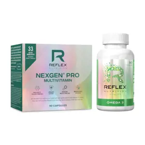 Produkt Reflex Nexgen® PRO Multivitamín 90 kapslí NEW + Omega 3 90 kapslí ZDARMA