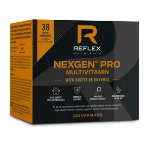 Produkt Reflex Nexgen® PRO Multivitamín + Digestive Enzymes, 120 kapslí