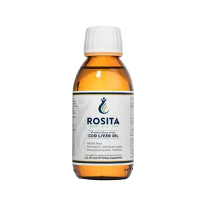 Produkt Rosita Extra Panenský olej z tresčích jater, 150 ml