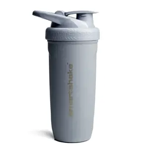 Šejkr SmartShake Reforce Stainless Steel, Šedý, 900 ml