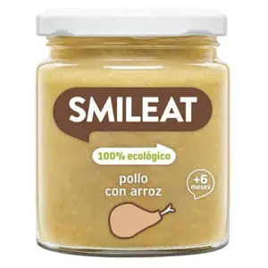 Smileat příkrm kuře s rýží a zeleninou s extra panenským olivovým olejem, 6M+, BIO, 230 g