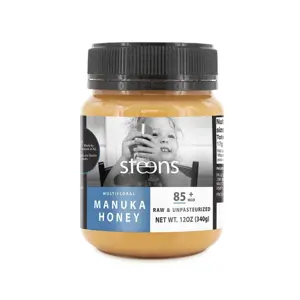 Produkt Steens - RAW Manuka Honey (Manukový med) 85+ MGO, 225 g