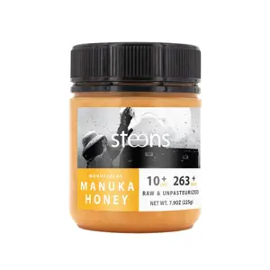 Produkt Steens - RAW Manuka Honey (Manukový med) UMF 10+ (263+ MGO), 225 g