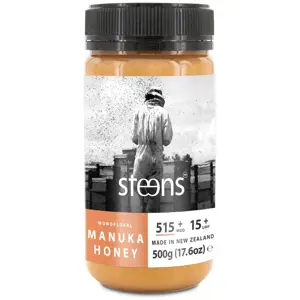 Produkt Steens - RAW Manuka Honey (Manukový med) UMF 15+ (515+ MGO), 500 g