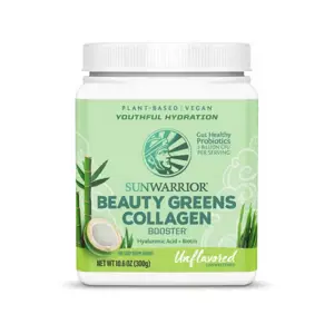 Sunwarrior Beauty Greens Collagen Booster, (podpora tvorby kolagenu) natural, 300 g