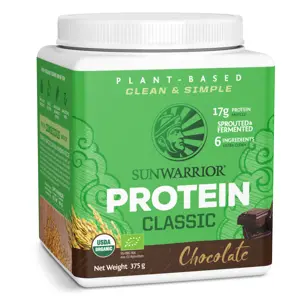 Produkt Sunwarrior Classic Protein, čokoláda, 375 g