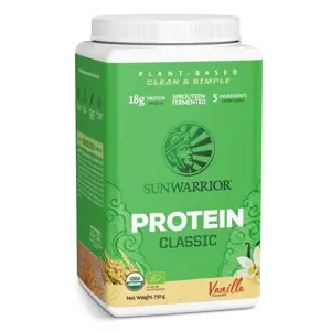 Produkt Sunwarrior Classic Protein, vanilka, 750 g