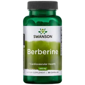 Produkt Swanson Berberine, 400 mg, 60 rostlinných kapslí