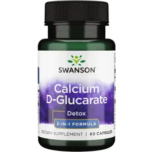 Produkt Swanson Calcium D-glucarate (D-glukarát vápenatý), 60 kapslí