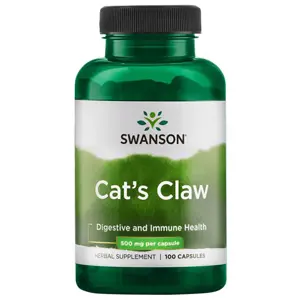 Swanson Cat's claw (Řemdihák plstnatý) 500mg, 100 kapslí