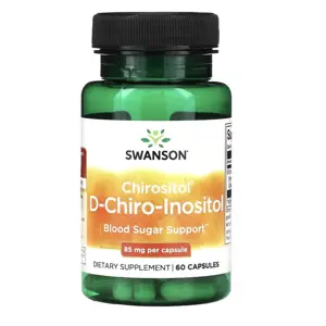 Produkt Swanson D-Chiro-Inositol, 85 mg, 60 kapslí